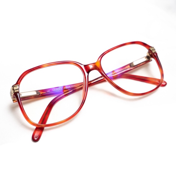 Gucci Accessories - Vintage Gucci Glasses with new blue blocker lenses